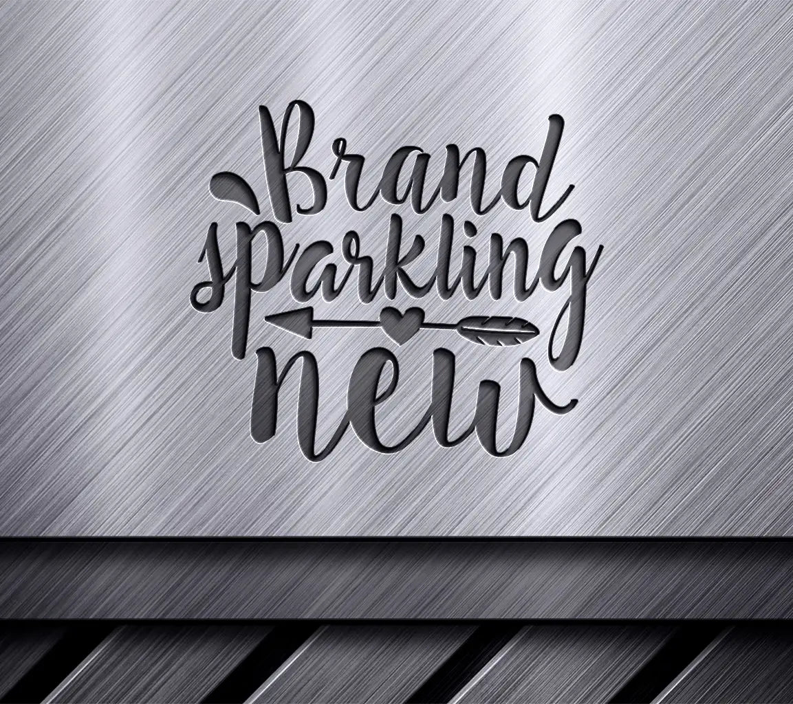 Black & Gold Brand Sparkling New SVG SVG