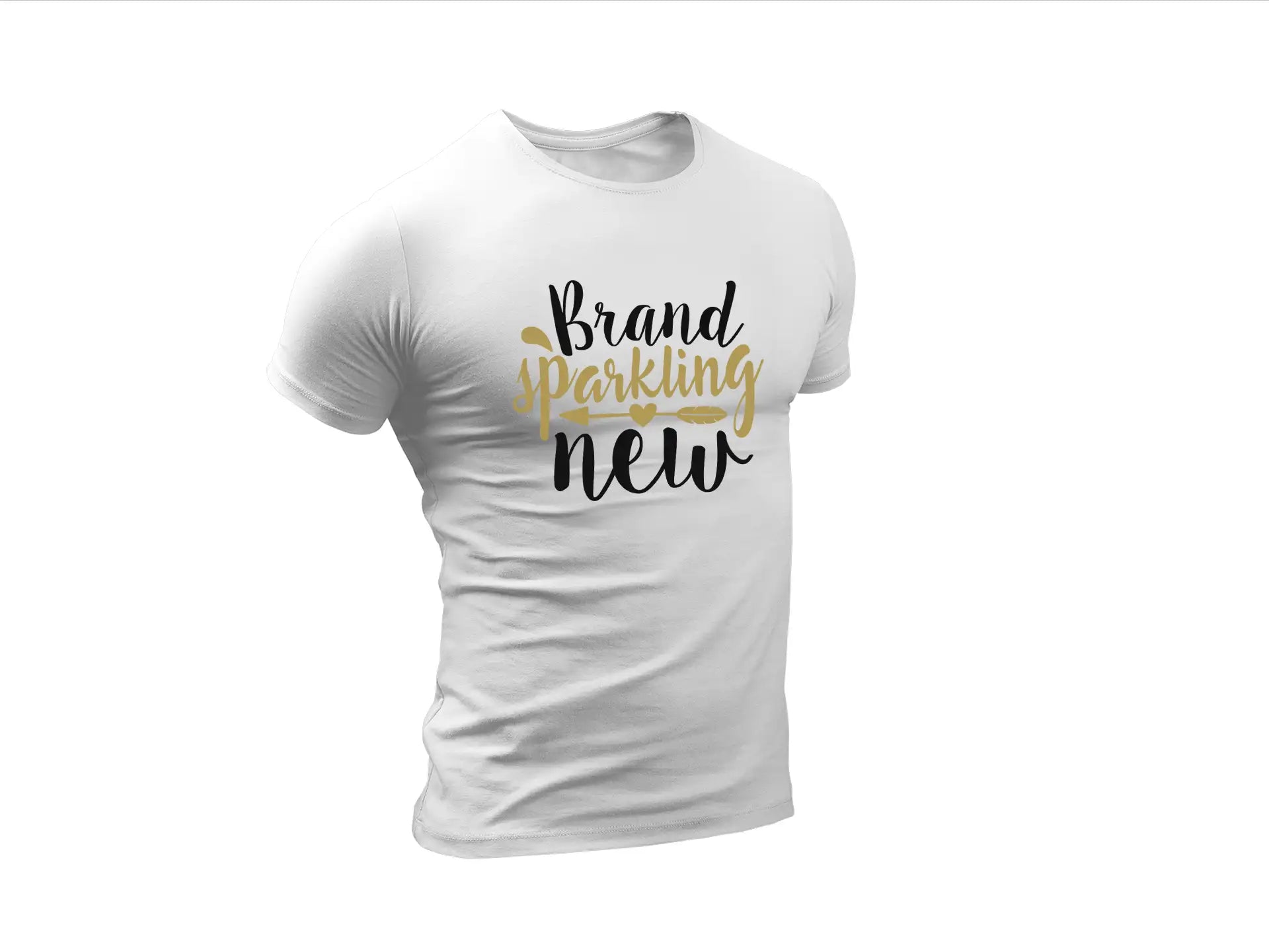 Black & Gold Brand Sparkling New SVG SVG