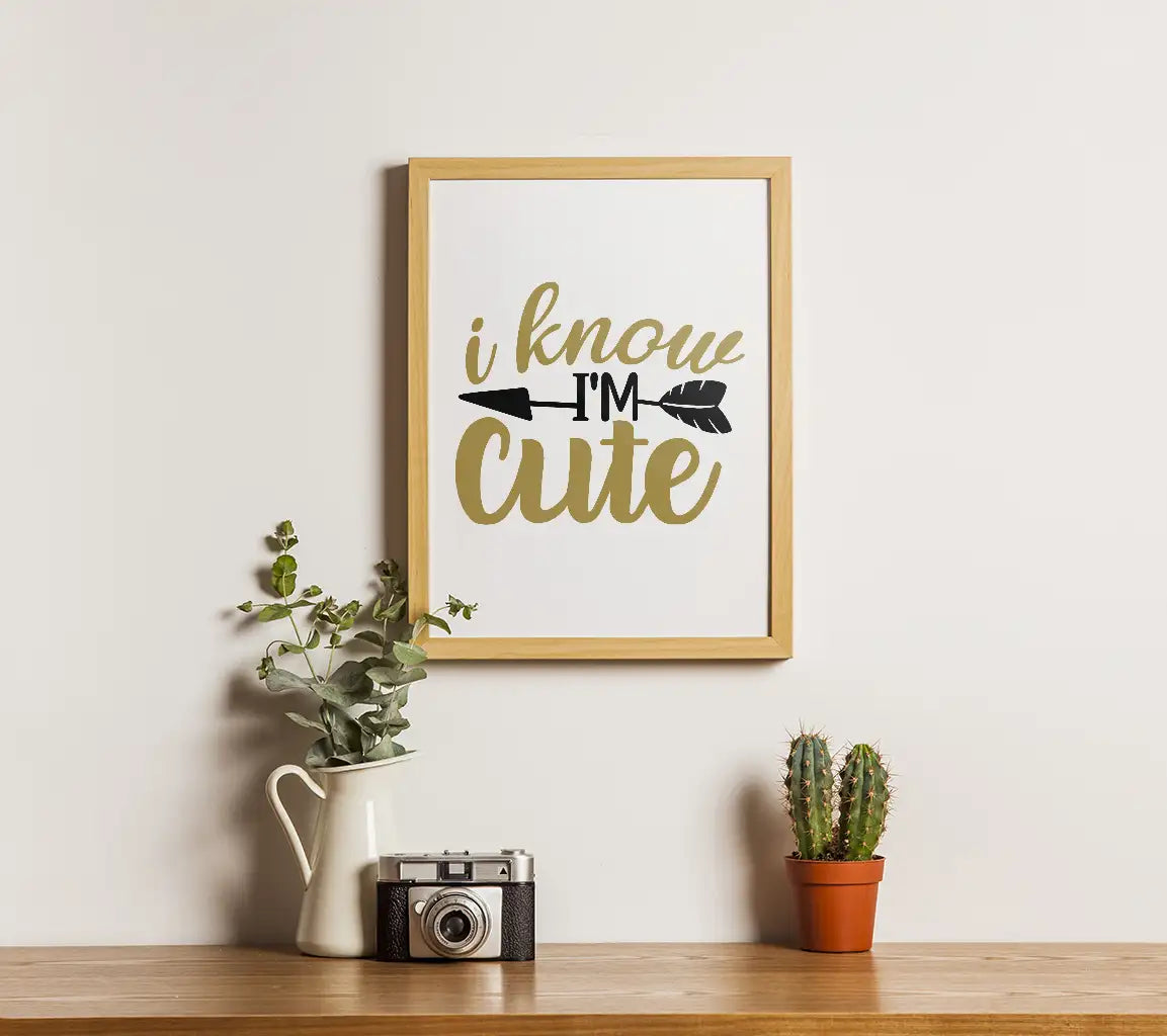 Cute Baby Gold Sign SVG SVG