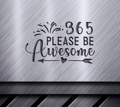 Please Be Awesome SVG SVG