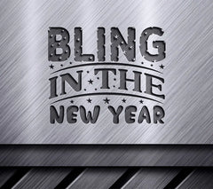 Bling New Year SVG Design SVG