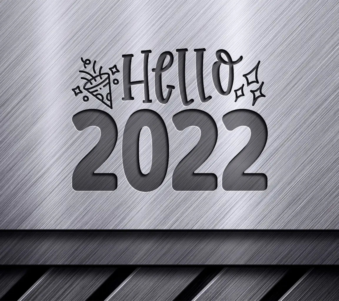 Hello 2022 SVG Design SVG