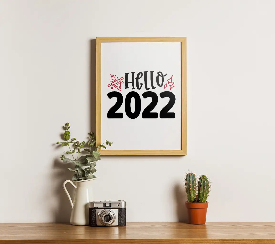 Hello 2022 SVG Design SVG