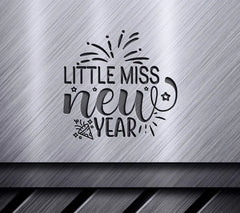 Little Miss New Year 2022 SVG SVG