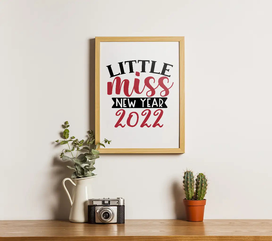 Little Miss 2022 SVG Design SVG