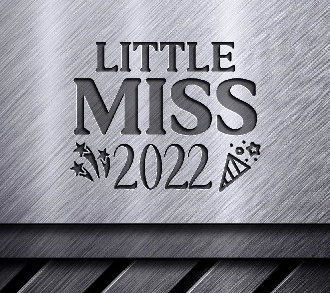 Little Miss 2022 SVG Design SVG