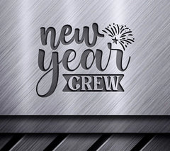 New Year Crew Fireworks SVG SVG