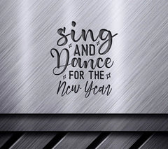 New Year Sing & Dance SVG SVG