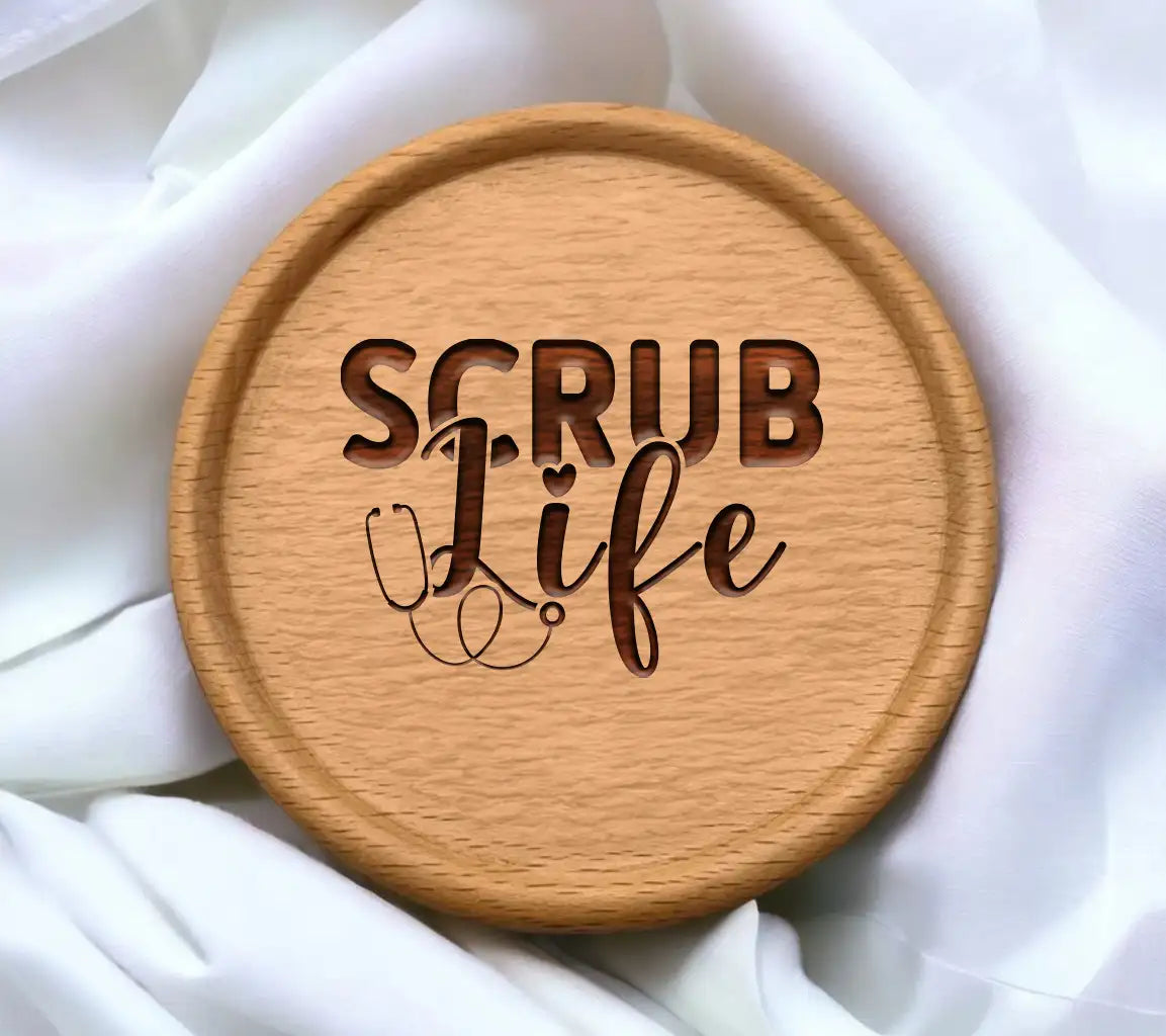  Scrub Life SVG SVG