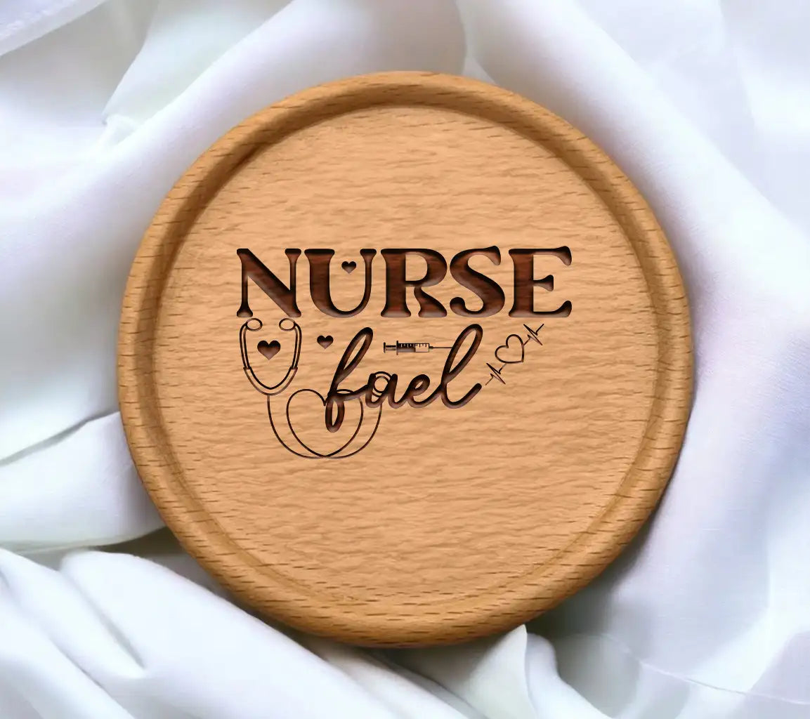 Nurse Fuel Stethoscope SVG SVG