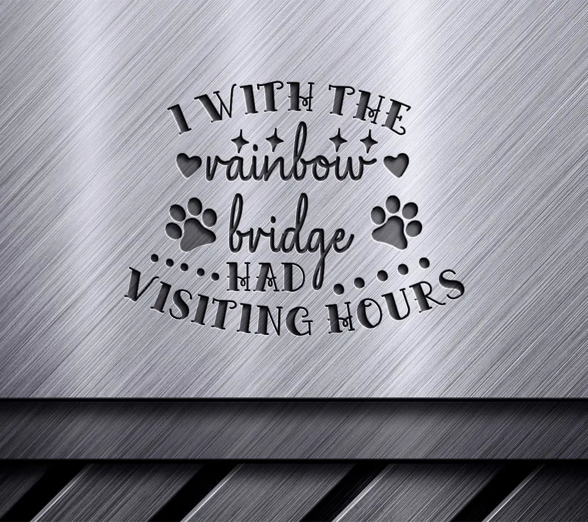 Rainbow Bridge Pet Memorial SVG SVG