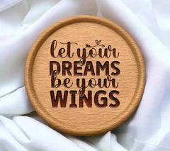 Let Your Dreams Be Wings SVG SVG