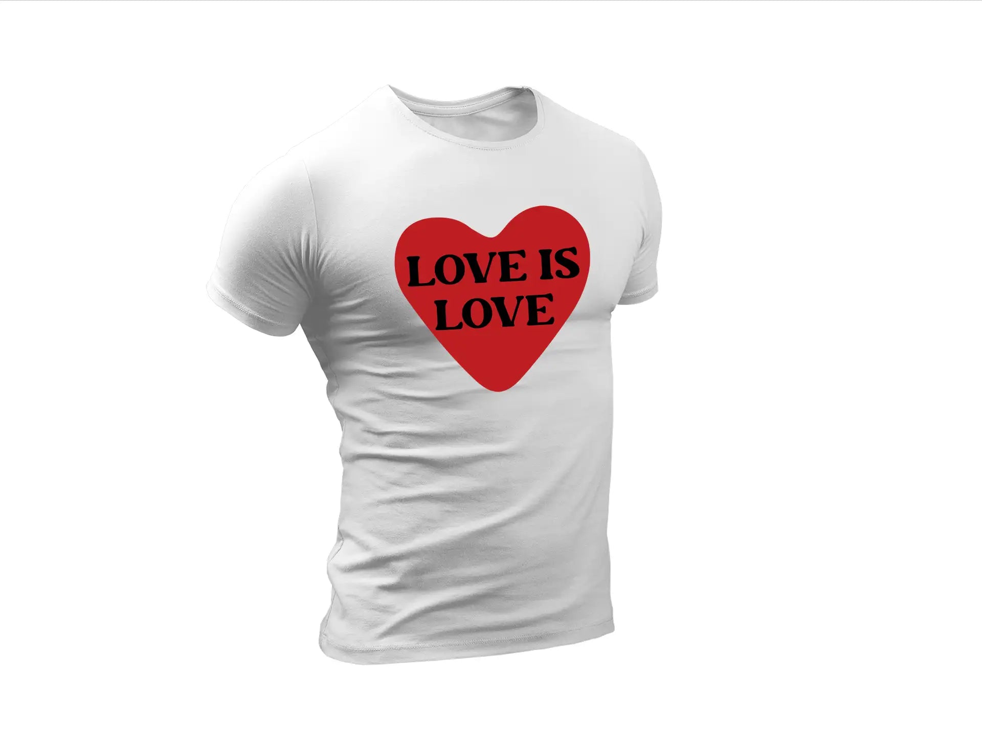 Red Heart Love Is Love SVG SVG