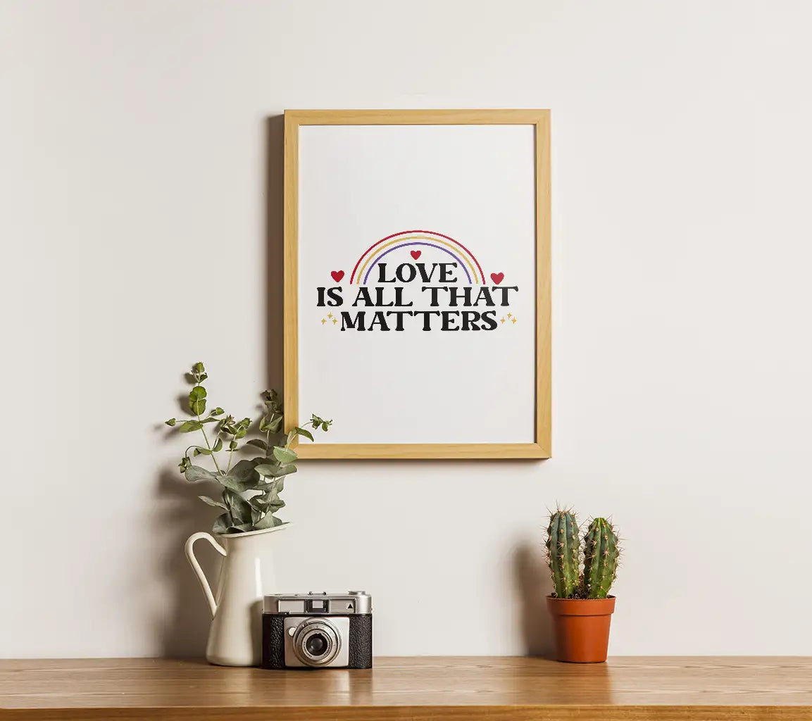 Love Matters SVG Quote SVG