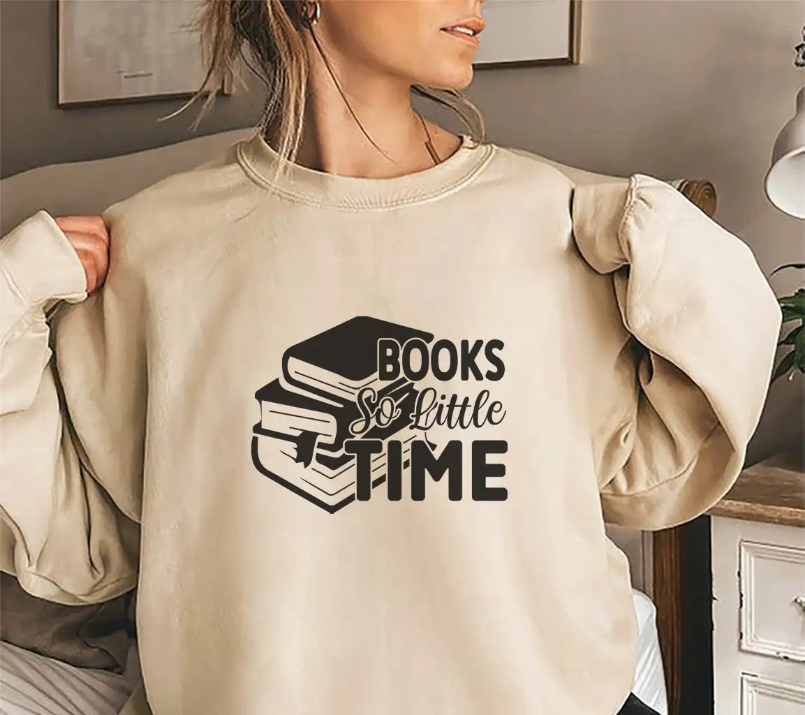 Books So Little Time SVG SVG