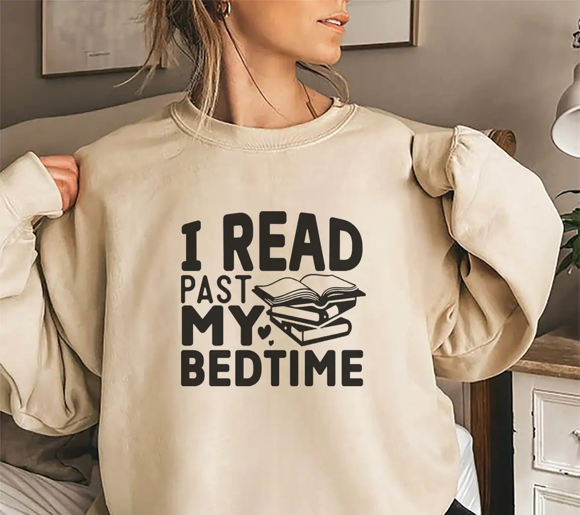 I Read Past Bedtime SVG Poster SVG