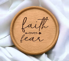 Faith Over Fear Retro SVG SVG