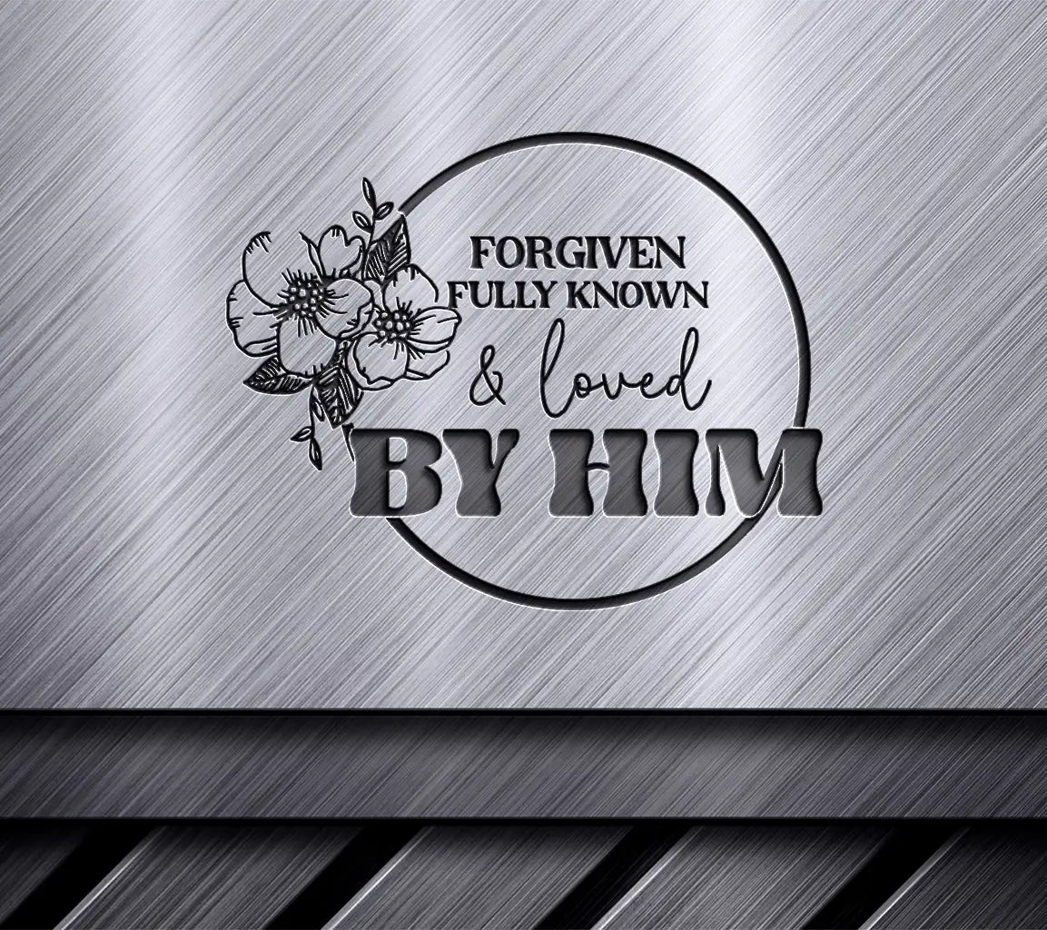 Forgiven, Known, Loved SVG SVG