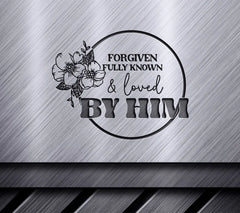 Forgiven, Known, Loved SVG SVG