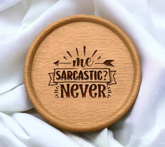 Sarcastic Never Sign SVG SVG