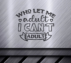 Cant Adult SVG Quote SVG