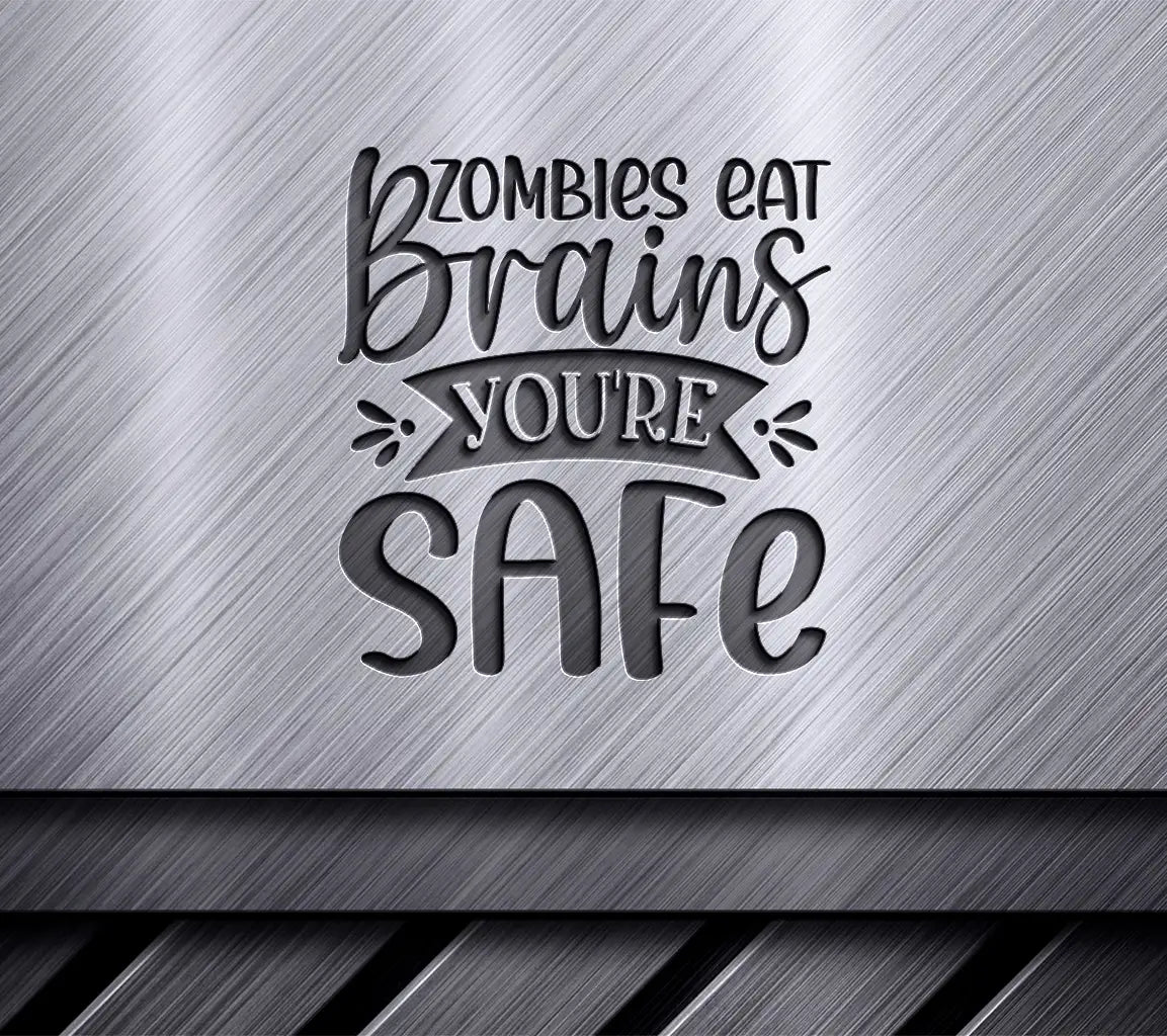 Zombies Eat Brains SVG Design SVG