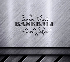 Baseball Mom SVG Design SVG