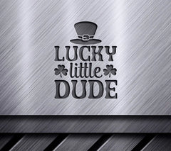 Lucky Little Dude Green Hat SVG SVG