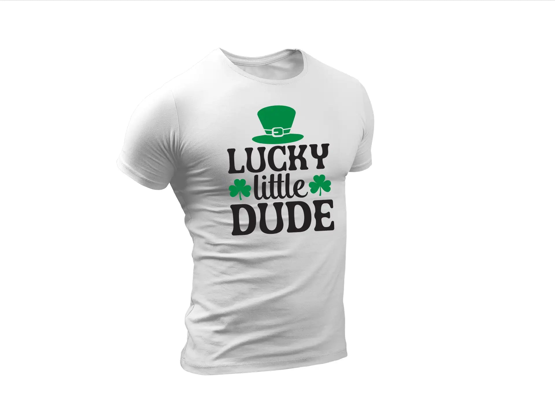 Lucky Little Dude Green Hat SVG SVG