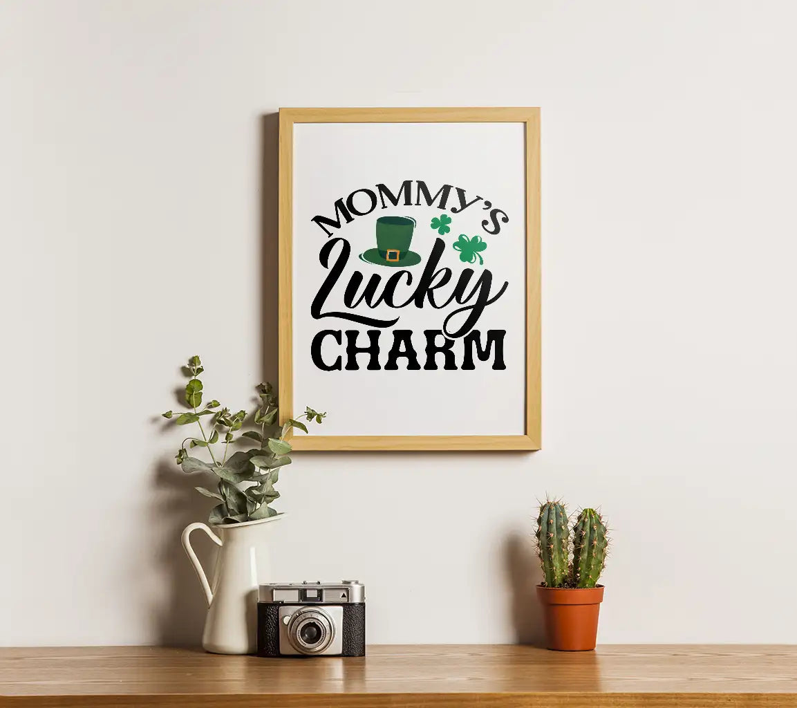 Mommys Lucky Charm SVG SVG