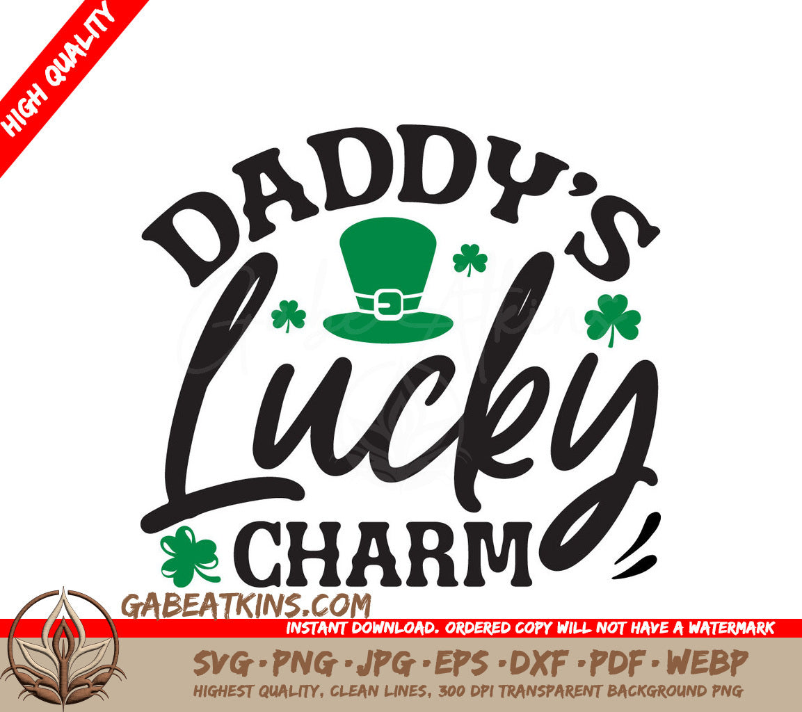 St. Patricks Day Dads Charm SVG SVG