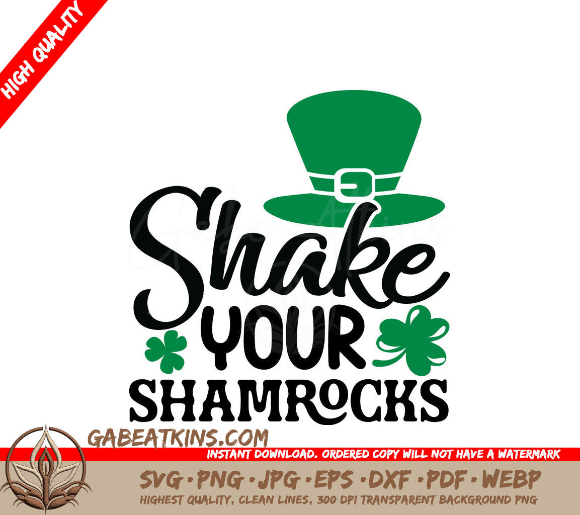 St. Patricks Day Shamrock SVG SVG