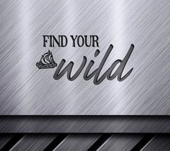 Red & Black Find Your Wild SVG SVG