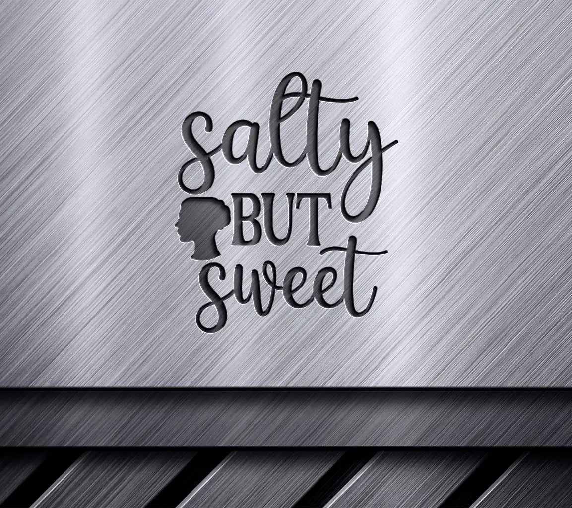 Black & Red Salty Sweet SVG SVG