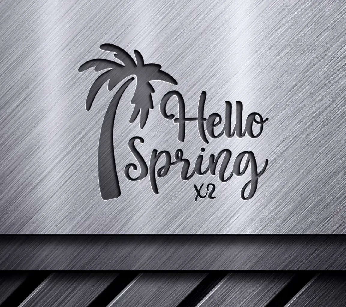  Hello Spring SVG SVG