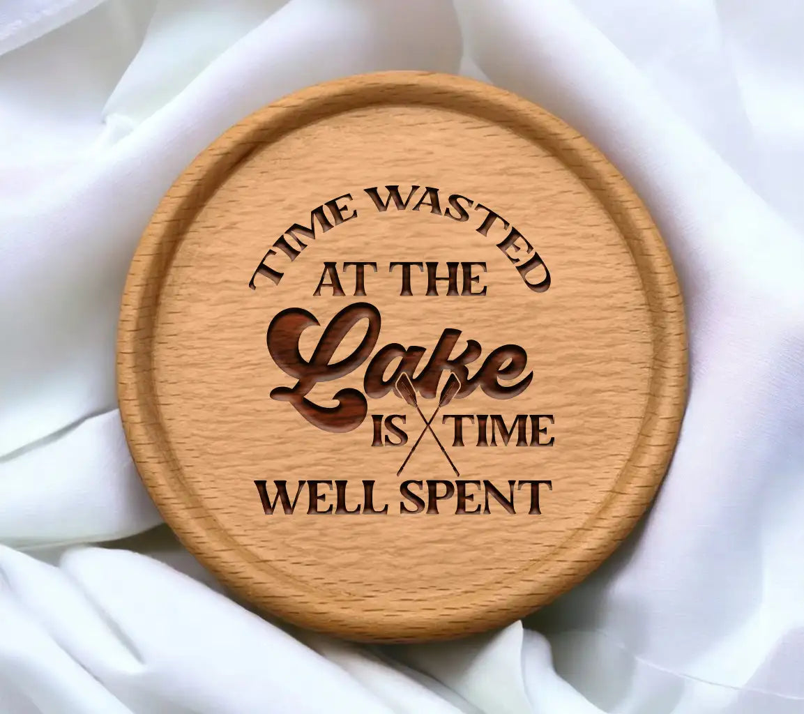 Lake Life Time Well Spent SVG SVG