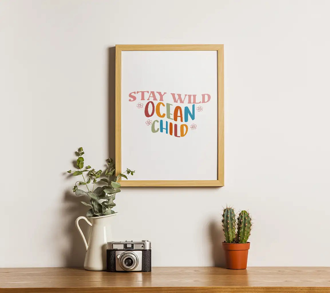 Stay Wild Ocean Child SVG SVG