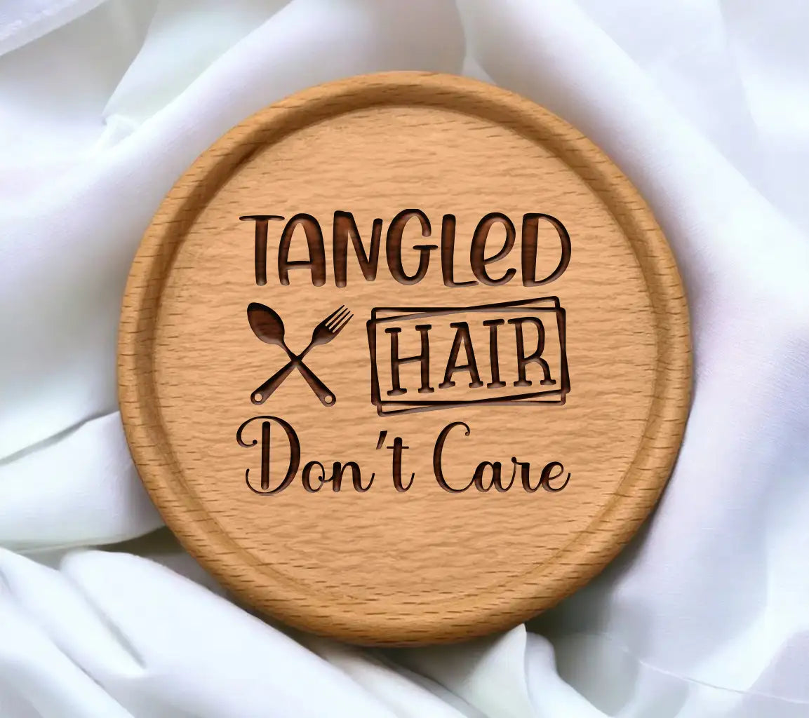 Tangled Hair Dont Care SVG SVG