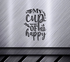 My Cup Of Happy SVG Tea Lover SVG