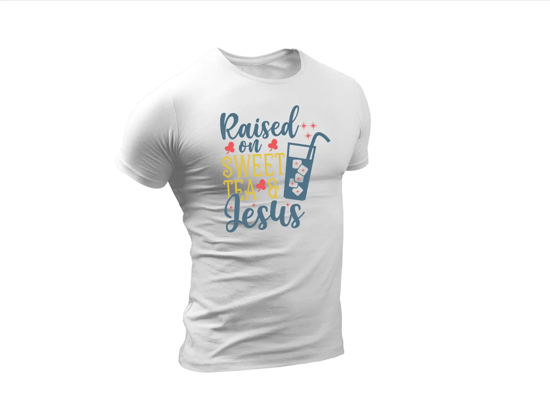 Raised On Sweet Tea & Jesus SVG SVG