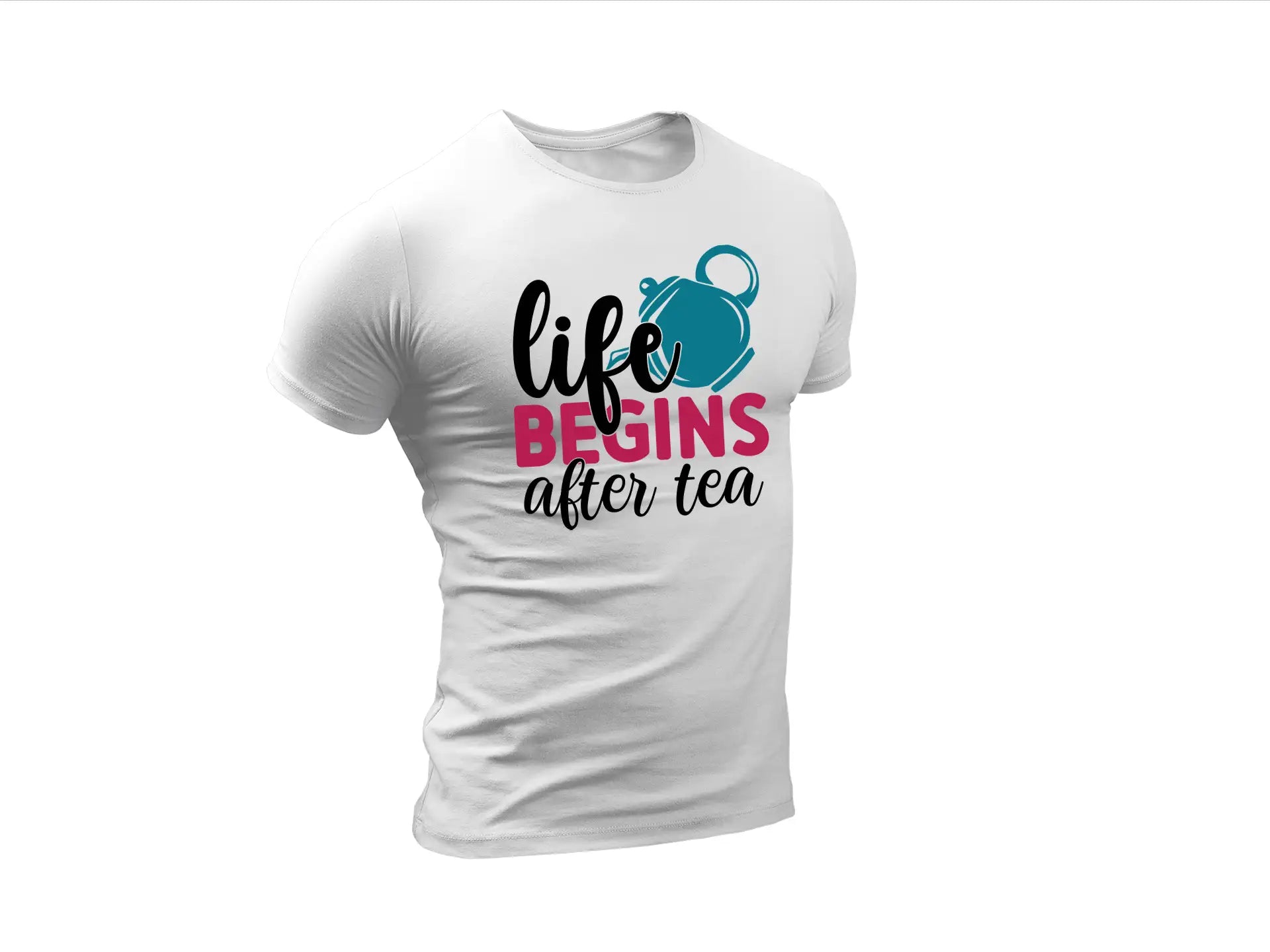 Life Begins After Tea SVG SVG