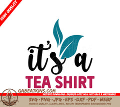 The-Tea-Tea Tea Shirt SVG Design SVG