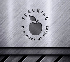 Teaching Is A Work Of Heart SVG SVG