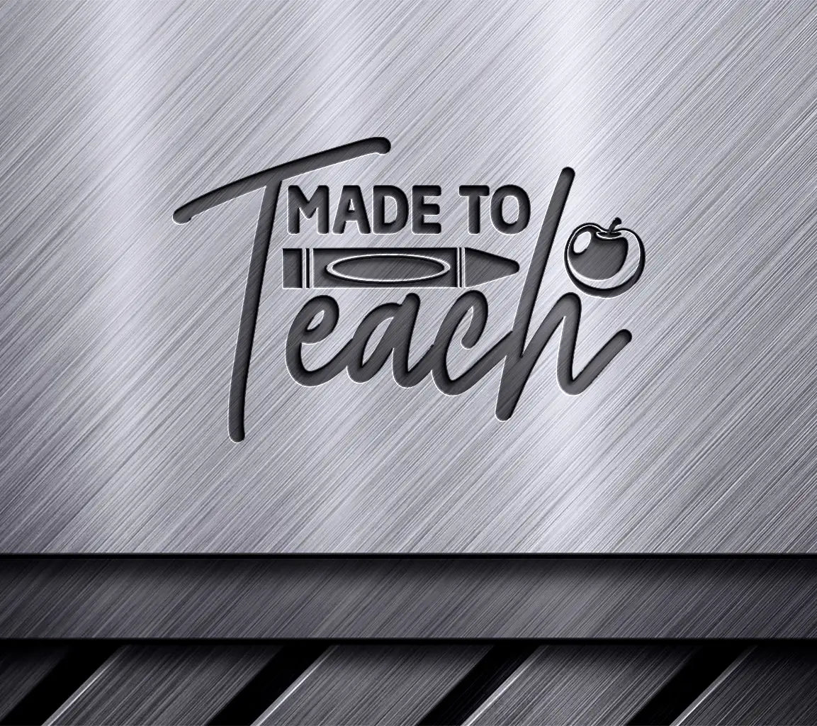 Teacher Apple Crayon SVG SVG