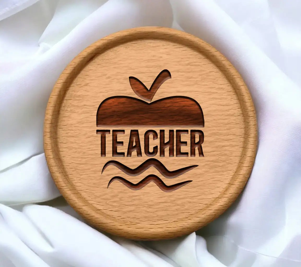 Teacher Apple SVG Design SVG