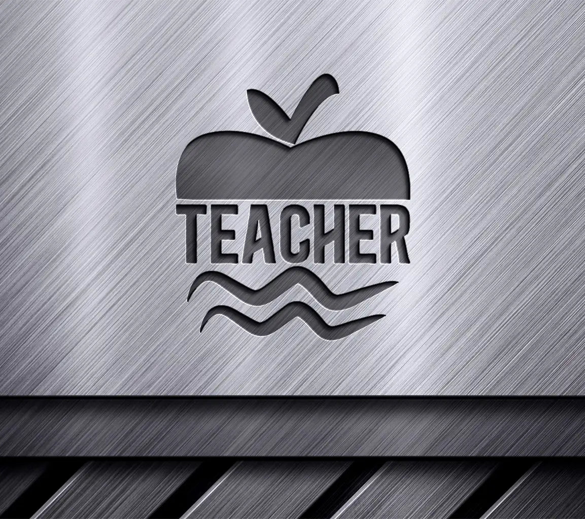 Teacher Apple SVG Design SVG