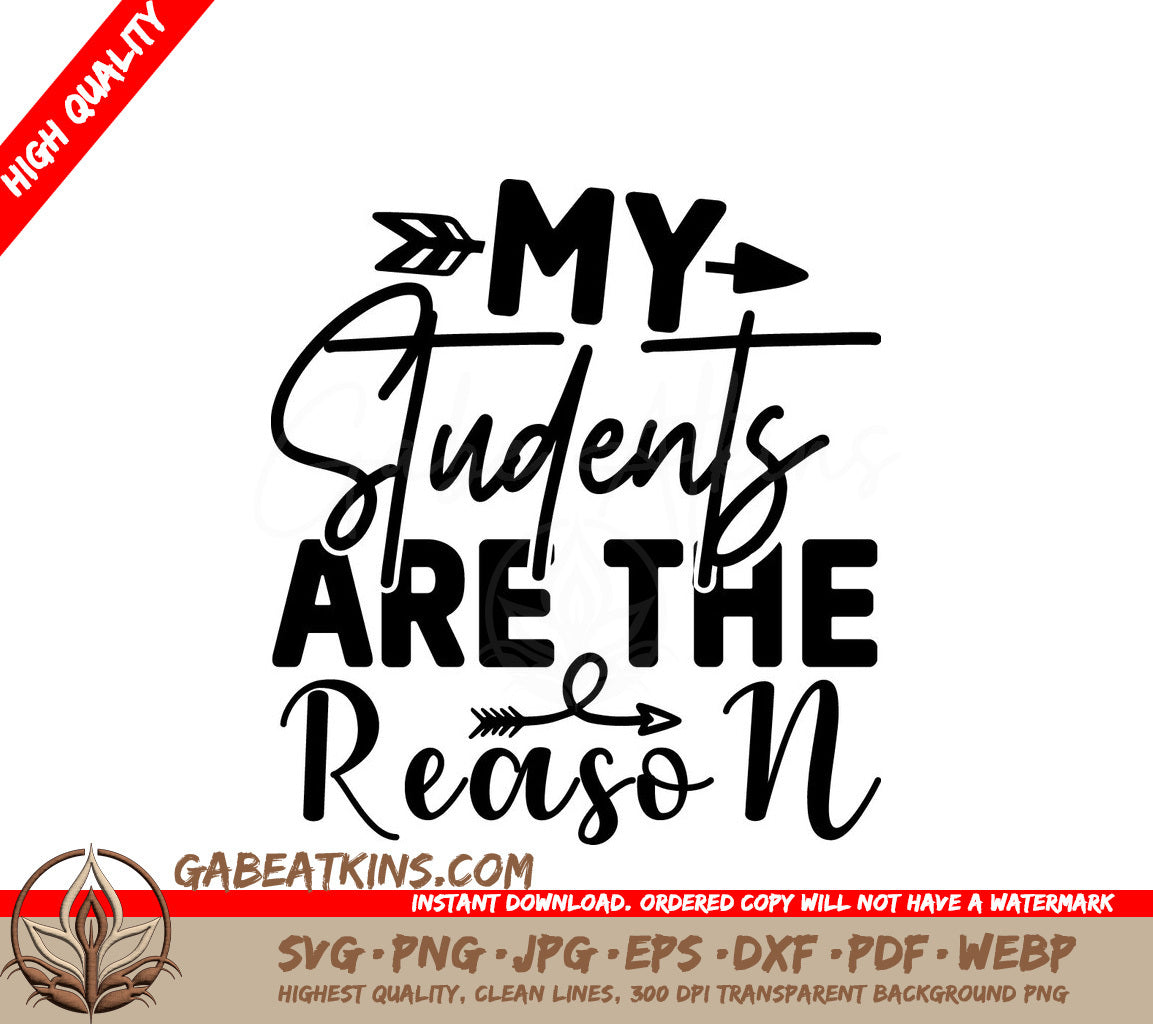 My Students SVG Teacher Poster SVG