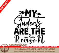 My Students SVG Teacher Poster SVG