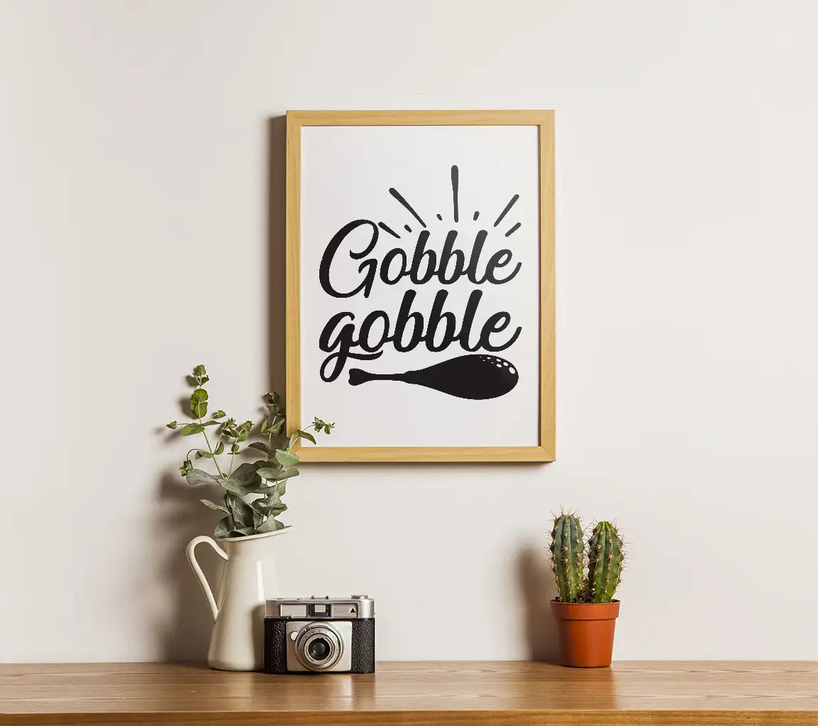 Gobble Gobble Thanksgiving SVG SVG