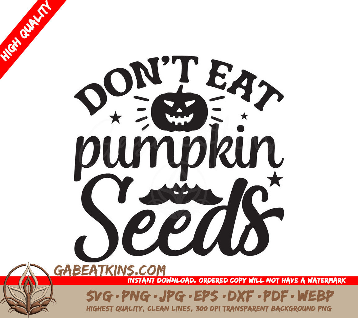  Pumpkin Seeds SVG SVG